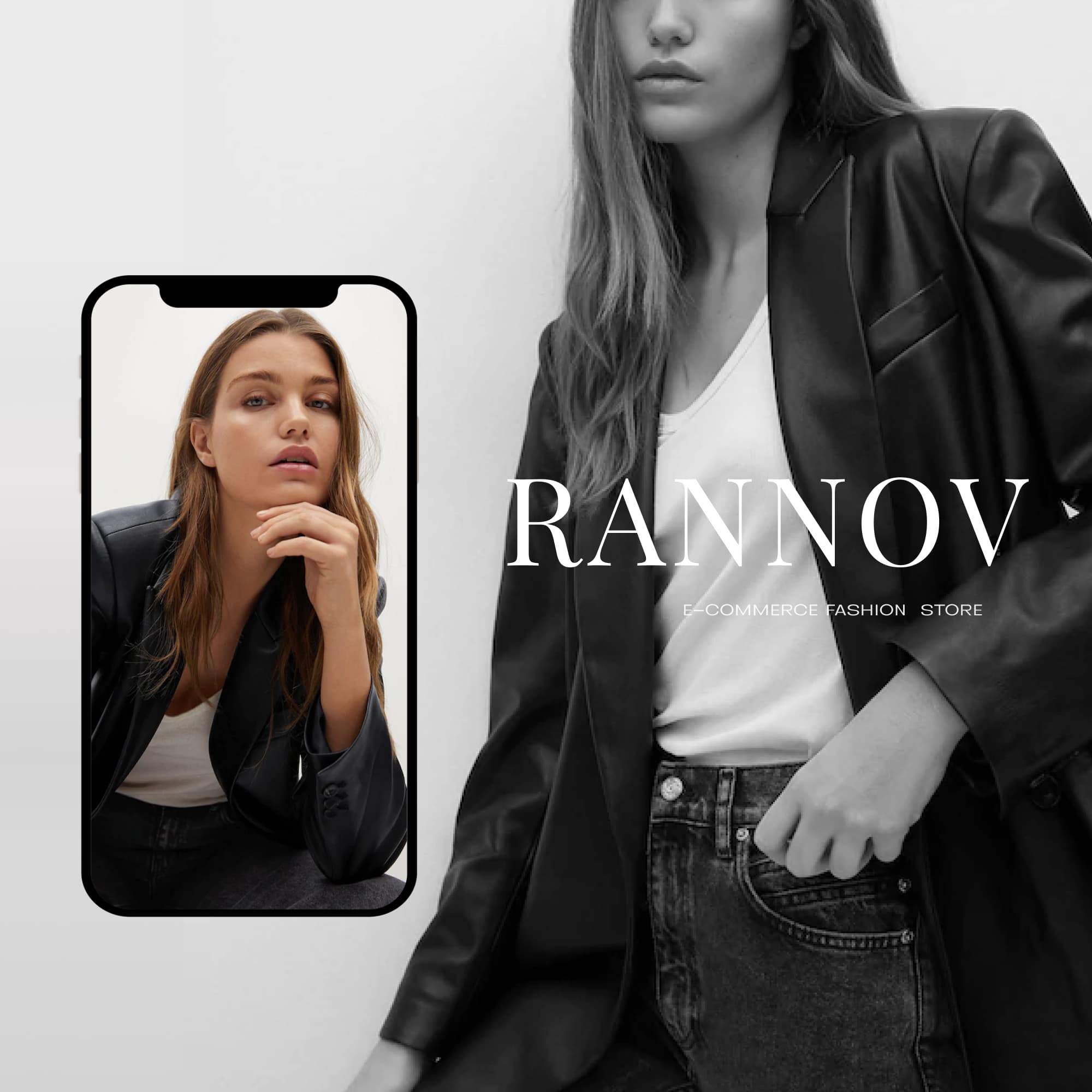 Дизайн та створення інтернет-магазину одягу RANNOV